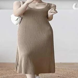 [오노마] ONM 여성 골지 원피스 L)  카멜) 바캉스룩 여자꾸  41584256)