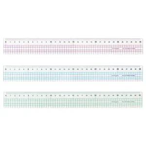 컬러 자 30cm 문구 도구 방안자 원형 컷팅 제도 용품 문구자 방안자 컷팅자 제도자