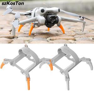 DJI Mini 4 Pro Drone 랜딩 기어 지원 다리 짐벌 카메라 렌즈 충돌 방지 보호 브래킷 드론 액세서리 높이기