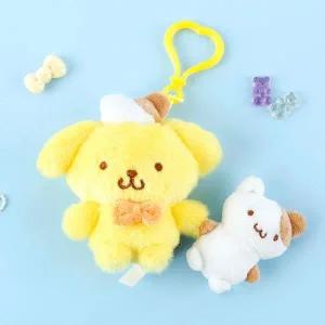 산리오 폼폼푸린 프렌즈소풍 가방고리 13cm