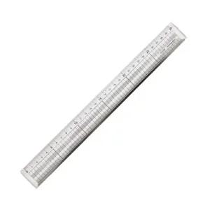 커팅용 문구자 30cm 방안자 제도용 자 도면 자르기 도구 문구자 방안자 컷팅자 제도자