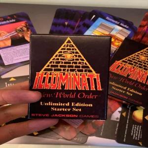 일루미나티 예언카드 오리지널 1995년 정식 110장 영어 Illuminati 450장