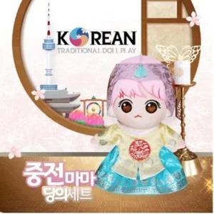 [월드토이] [DAEWON.A.R] 한국전통인형 중전마마 당의세트 외국인 지인선물 추석 구정 명절