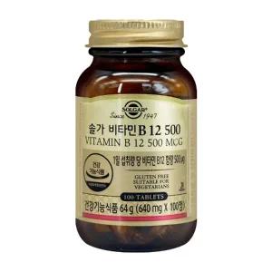 솔가 비타민B12 500 640mgX100정