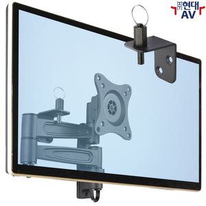 현대AV ML-2410 캠핑카용 TV 벽걸이 브라켓, 최대 32인치/15kg 이내 지원, 흔들림 방지 고정핀 설치 지원, 한글 설치안내서 제공, 카라반, 차량용 TV, 거치대, 월마운트