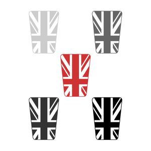 그리븐 랜드로버 영국 국기 S 데칼 스티커 50079A-DK