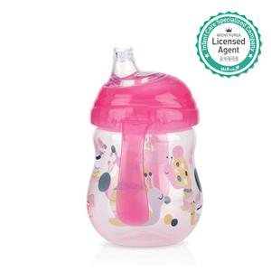 누비 클릭잇 귀여운 스파우트컵/추 빨대컵 270ml
