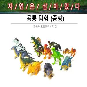 공룡탐험(중) 학습완구 장난감 피규어 모형 자연은살아있다