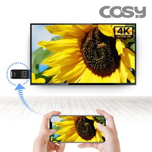 4K UHD  고화질 미라캐스트 스마트폰 TV연결 CK3410WL