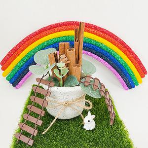 [오피스스쿨] DIY 데코 찰흙 계피 화분 만들기 (1인세트) 시나몬스틱 여름만들기 DIY 벌레퇴치