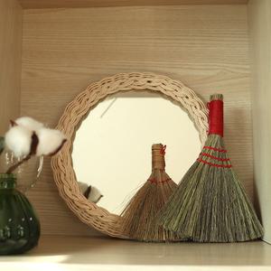 미니 싸리빗자루 대나무빗자루 4종 양철 쓰레받기