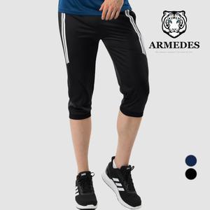 아르메데스 남성용 2선 운동복 7부 바지 AR-62