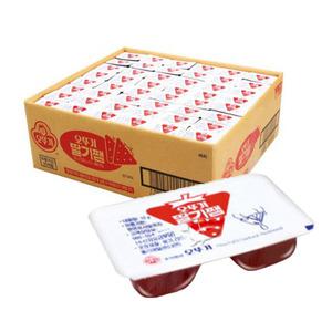 오뚜기 딸기쨈 디스펜팩 12g 480개(1박스)