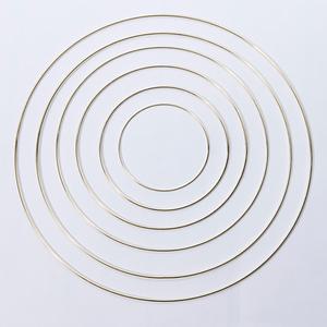 매듭공예 마크라메 재료 대형 골드 메탈링 15cm-40cm 월행잉 diy 만들기 골드링