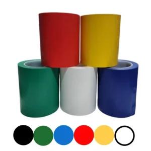 15 0mmX30m 바닥라인테이프 청 적 황 백 녹색 주차장 스포츠 PVC cm 마스킹 강력접착 공장 체육관