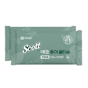 개별포장 천연펄프 물티슈 400개 일회용 식당 물휴지