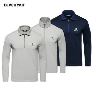 블랙야크 집업 카라티셔츠 기모 긴팔티 아웃도어 등산복 상의 남성 지퍼 폴로티 1BYTSW4011