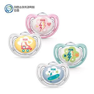 [누크] 프리스타일 노리개젖꼭지 (0∼36개월) (사이즈/색상선택)