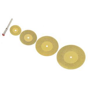 다이아몬드 코팅 커팅 디스크 소형 미니 컷 휠 3mm 드릴 비트 생크 원형 톱날 골드 20mm 30mm 40mm 50mm 5