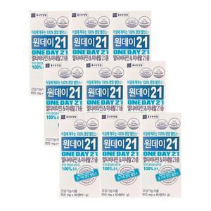 종근당건강 원데이21 850mg 60정 9박스