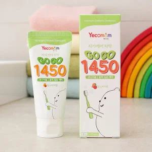 예꼬맘 1450 고불소 어린이 치약 60g 6개