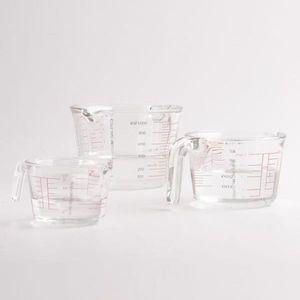[기타]내열 VUAEXEEG 유리 계량컵 250ml 500ml 1000ml