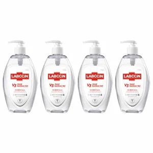 랩신 V3 핸드 새니타이저겔 500ml x 4개/사무실 손소독제 손소독젤 손소독겔