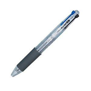 동아)애니볼4색 볼펜(0.7mm/투명)