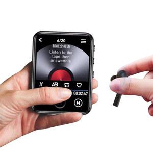 MP3 MP4 플레이어 무손실 음악 플레이어 스피커 포함 BLUETOOTH 호환 HIFI MP4 워크맨 지원 FM 라디오 녹음 전자책