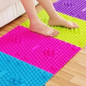 무지개 발지압판 조립형 발바닥 마사지 돌기 매트