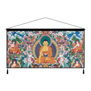 법당 탱화 그림 불교 거실 티벳 장식 무속 선녀 아미타불 초상화 보살 부처님