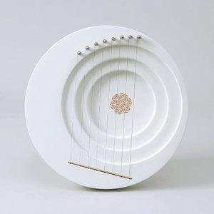 미니 악기 교육용 하프 1p 취미 리라 8 음계 원목 현악기