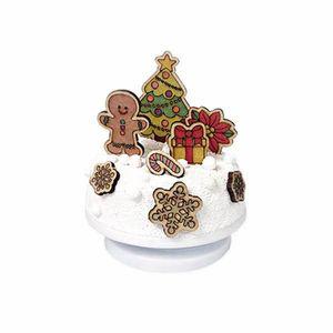 토단교재 눈내리는 우드마을 오르골 만들기 (1인세트)