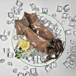 자연산 손질오징어 통오징어 2미(270g) x 10팩 (20마리)