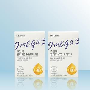 닥터린 초임계 알티지 오메가3 1025mg x 30캡슐 x 2개 / iuy
