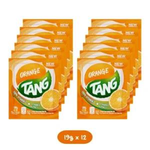 필리핀 탕 오렌지 주스 분말 Tang Orange Juice Powder 19gx12