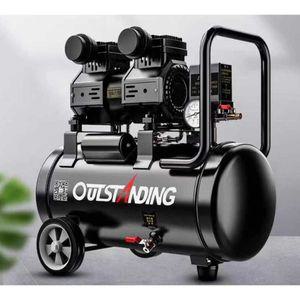 100L 콤프레샤 5마력 무소음 마력 목공 세트 무오일 소형