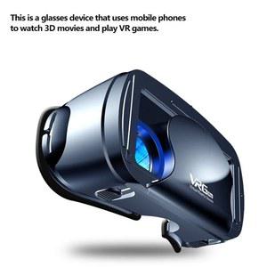 VRG Pro VR 안경 가상 현실 헤드셋 장치 Viar 3D 헬멧 고글 스마트 폰용 휴대 전화 모바일