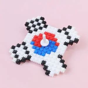 정인아트 디폼블럭(8mm) 팽이 태극기 1인 set