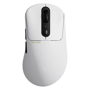 [미국배송] Rapoo VT3PRO MAX 무선 게이밍 마우스 59g 슈퍼라이트 8KHz 폴링 PAW 3950 얼티밋 광학 센서 30K 독립 X/Y DPI 1+8 프로그래밍 가능 버튼 200H 배터리 수명 클래식 모양 PC 화이트