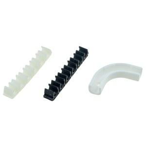 6mm 수도 10mm 홀더 튜브 클램프 시스템 1/4 호스 클립 수도관 고정 벤드 파이프 코너 8mm 12mm 3/8 전환 흐름 RO 엘보