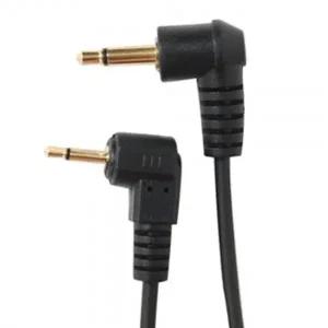 포멕스 사진조명 싱크로케이블 2.5mm to 3.5mm Coil Cable 40cm (RX 1용)