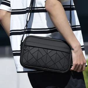 신상 남녀공용 남성 여성 유광 홀로그램 크로스백 가방 큐브백