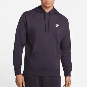 나이키 남성 NSW 클럽 BB 풀오버 후드티 퍼플 BV2655-540