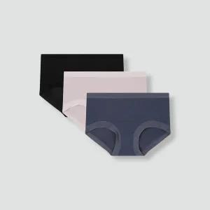 [JAJU](강남점)25 S/S 신상품 JAJU 여 모달 저자극 힙허거 팬티 3매 J41N901221