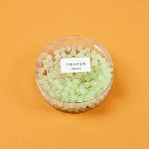 야광 비즈원형8mm/비즈/공예/악세사리/아트/끼우기/꿰기/팔찌/만들기/재료/파츠/믹스/장식/키링/만드는