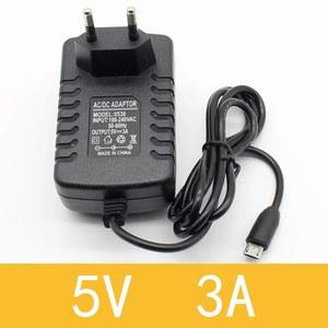 1pcs 고품질 5v 3a 마이크로 Usb Ac/dc POWER LOGIC 어댑터 EU 플러그 충전기 공급 5v3a 라즈베리 파이 제로 태블릿 Pc