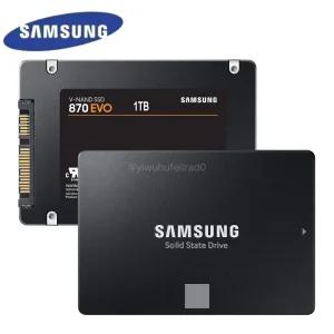 삼성 SSD 870 EVO 2. SATA III 솔리드 스테이트 드라이브 250GB 500GB 1TB 560MB/s