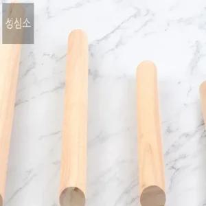 성심소 원목 밀대 우드주방용품 찰흙놀이 지점토놀이
