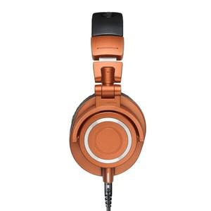 Audio M50X HIFI 헤드셋 전문 밀폐형 오디오 모니터 탈착식 케이블이 포함된 접이식 음악 게임용